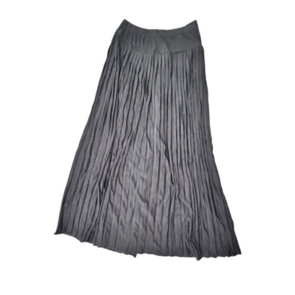 LUCKY & COCO BLACK PLEATED SKIRT ELASTIC‎ WAIST SIZE SMALL Casual Career Dressy